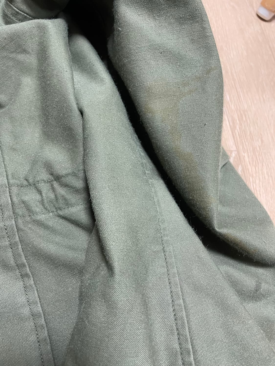 (L/L추정)오리지널 M-65 필드자켓 2세대 은지퍼 상품이미지7