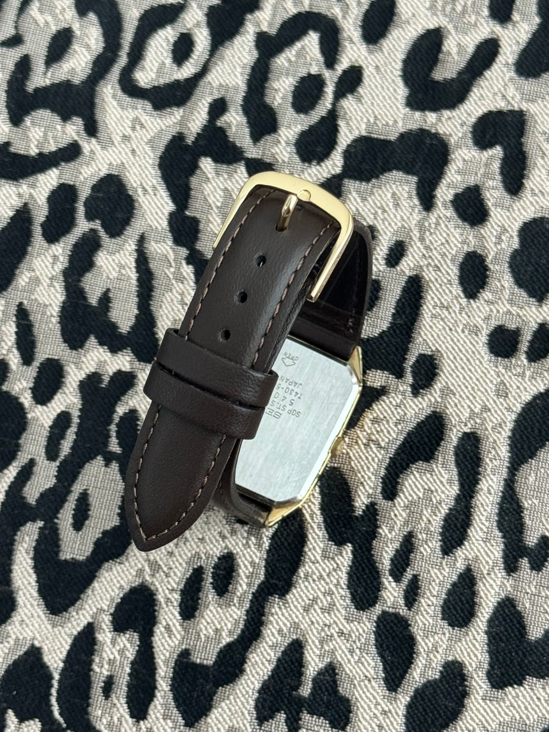 80s 빈티지 세이코 탱크 쿼츠 상품이미지6