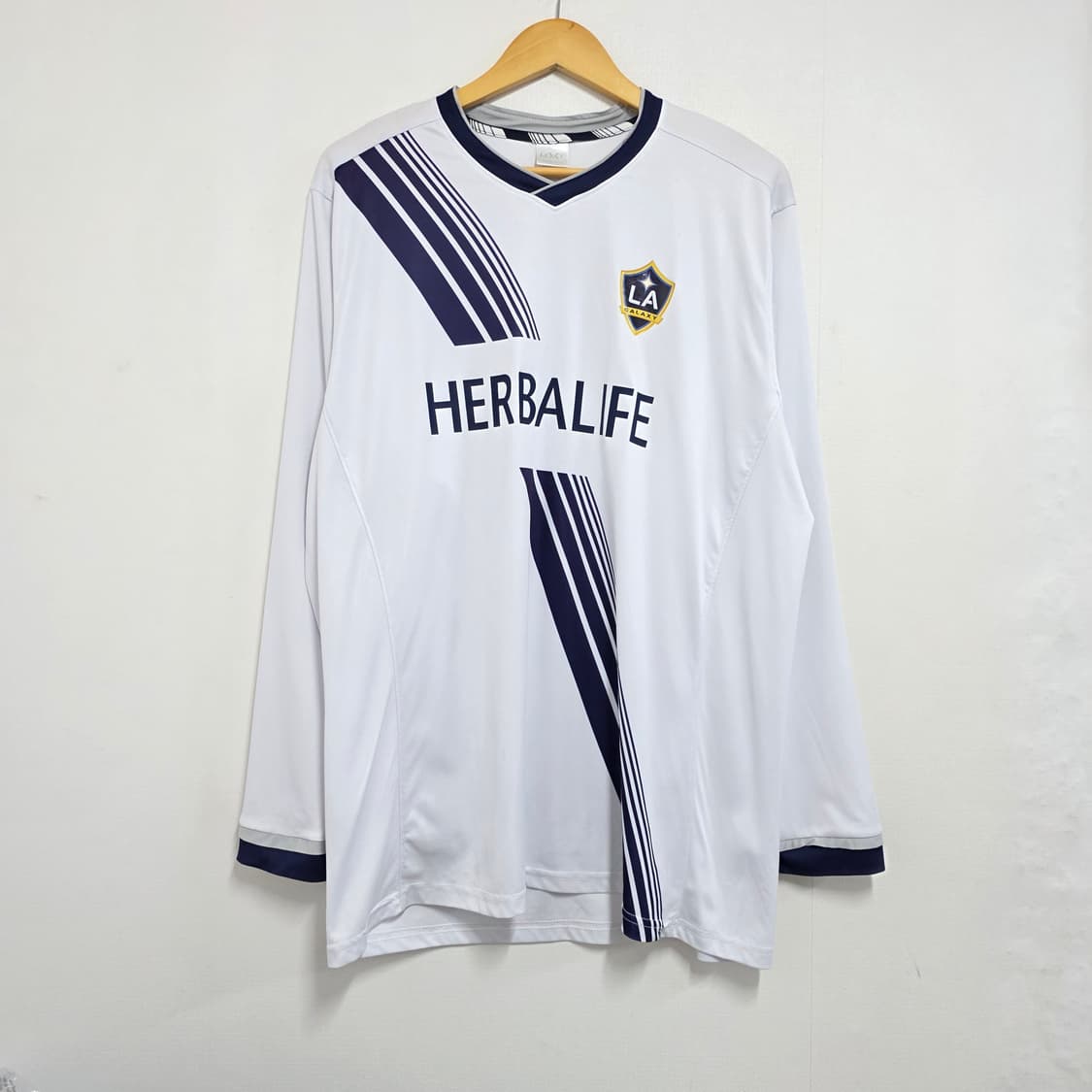 3XL 110) LA 갤럭시 허벌라이프 유니폼 긴팔티셔츠 상품이미지1