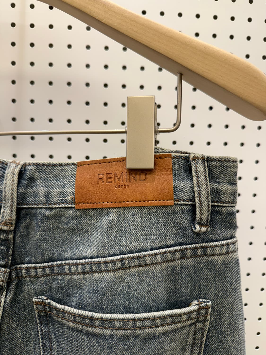빈티지 REMIND 포켓 카고 데님팬츠 U1360 상품이미지5