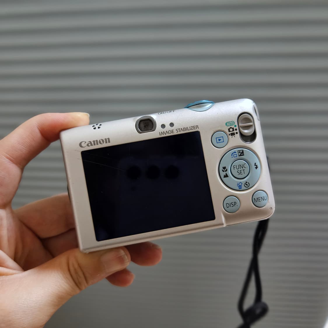 Canon IXUS 95 IS 디지털카메라 빈티지 감성 하늘색 상품이미지5