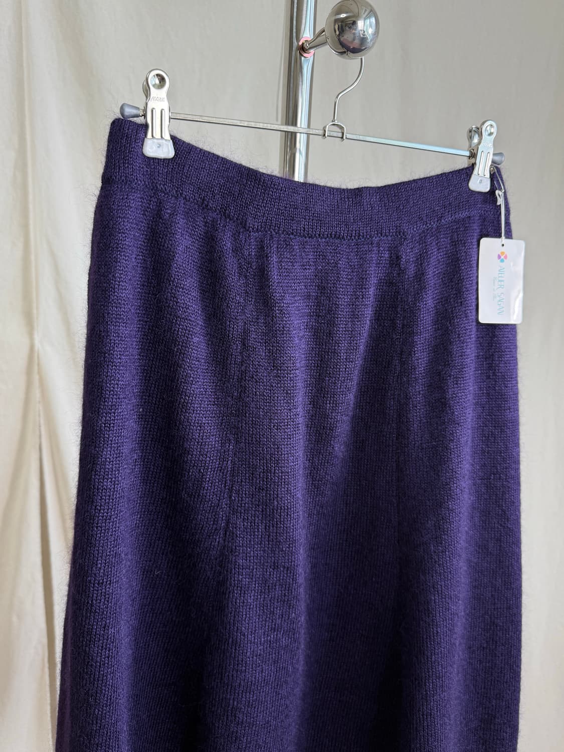 Atelier Sagan 실크 니트 스커트 상품이미지3