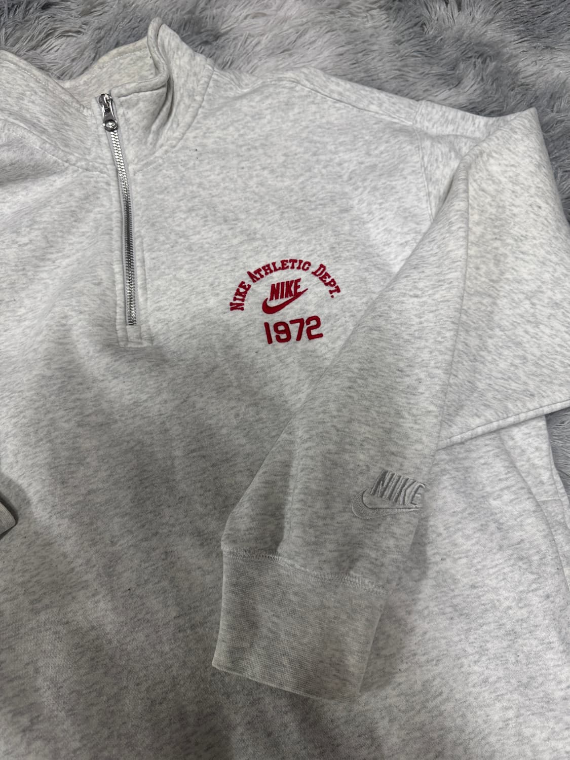 나이키 기모 반집업 XL 사이즈  상품이미지5