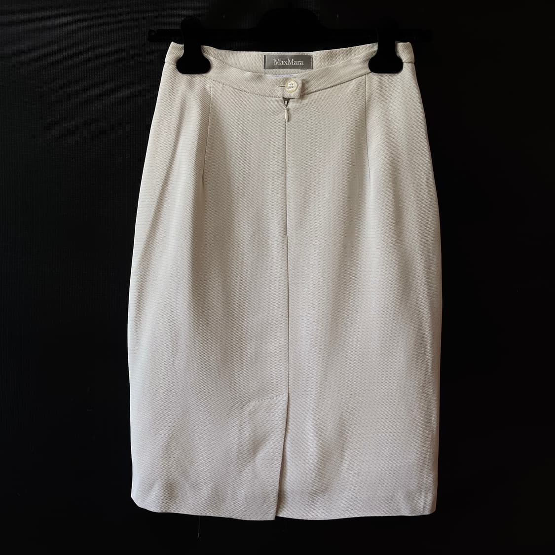 S) MaxMara 메인라인 하계 미디스커트 비스코스 코튼  상품이미지1
