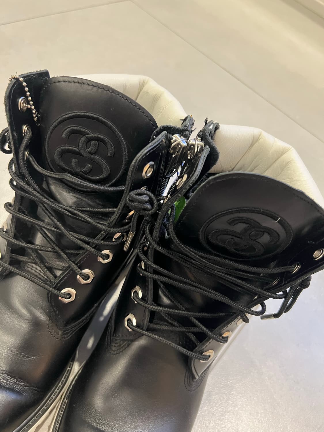 스투시 x 팀버랜드 6인치 부츠 블랙 42 265 상품이미지6