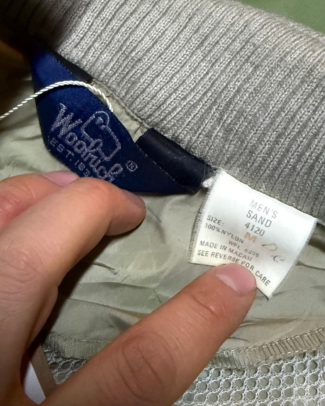 80‘s 울리치 나일론 자켓 M 상품이미지6