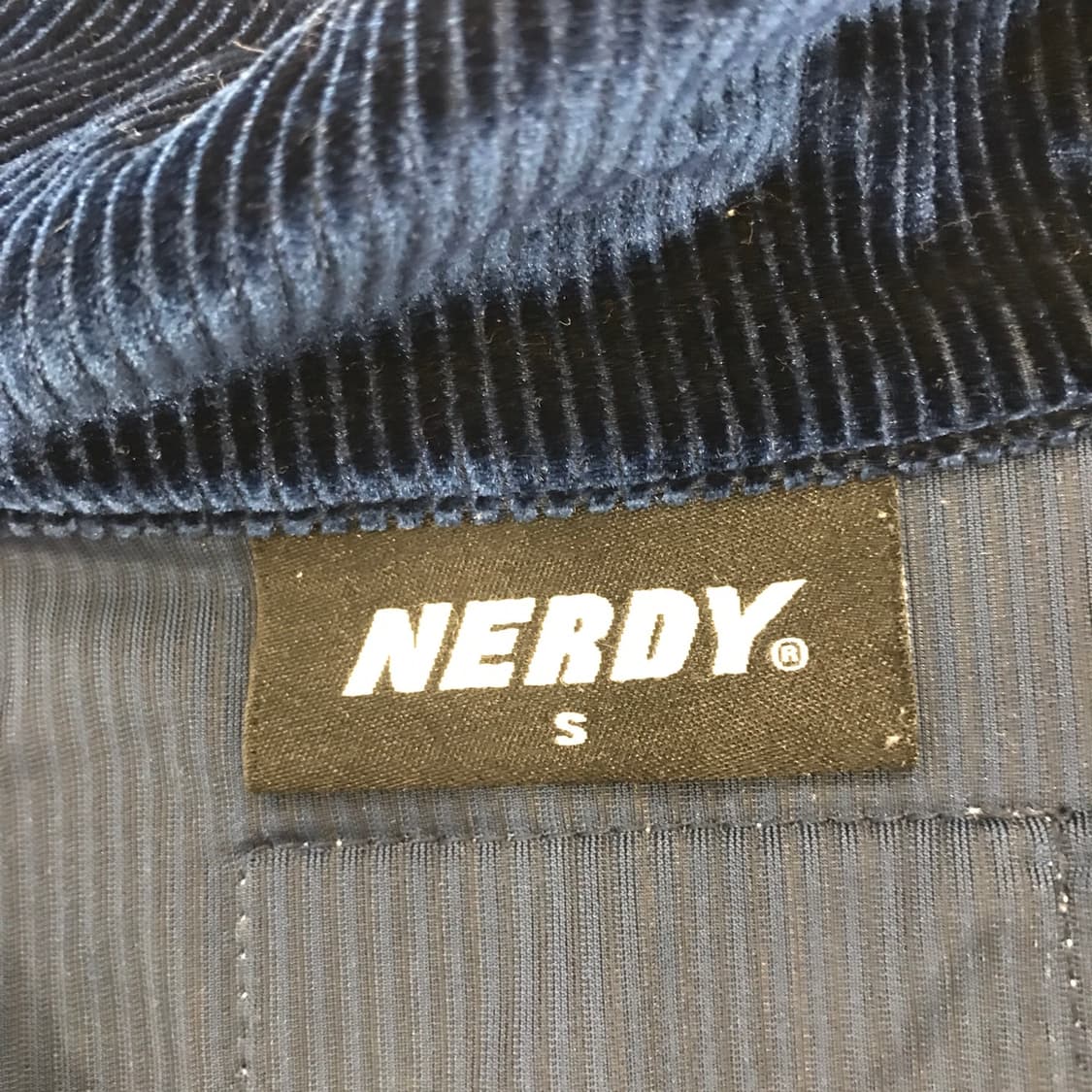 널디 NERDY 벨벳져지 대장급 블루 [S] 상품이미지5