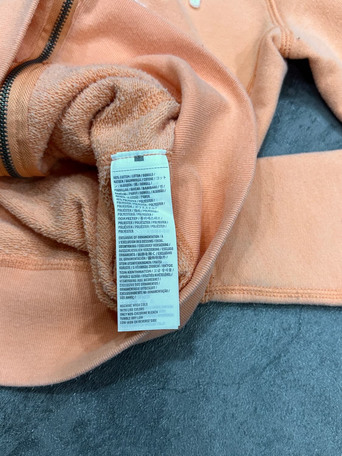 홀리스터 후드집업 살구 상품이미지4