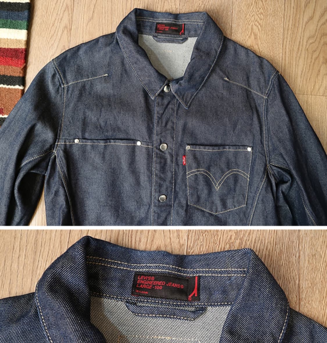 
00S LEVIS 리바이스 엔지니어드 진 데님자켓

2000년 초  상품이미지2