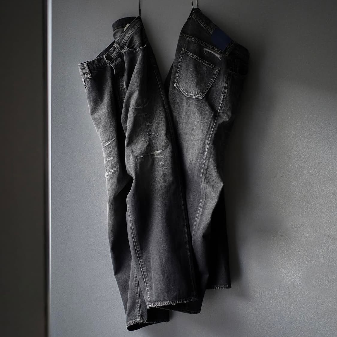 우틸 outil 어드레서 별주 블랙 데님 2 상품이미지1