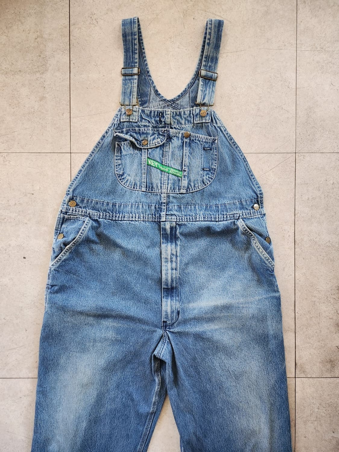 KEY Imperial 데님 오버롤 상품이미지2