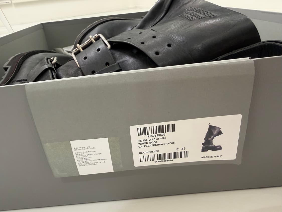 [43]발렌시아가 베놈부츠 하이 상품이미지6
