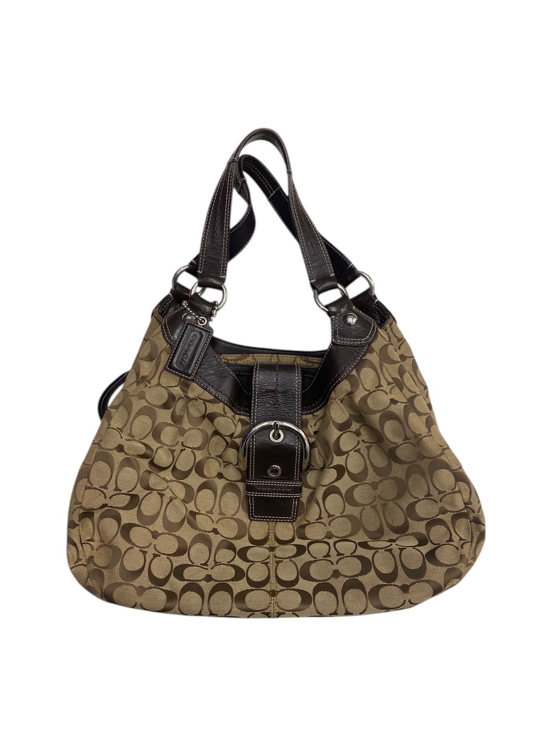 코치 y2k 브라운 보부상숄더 상품이미지1