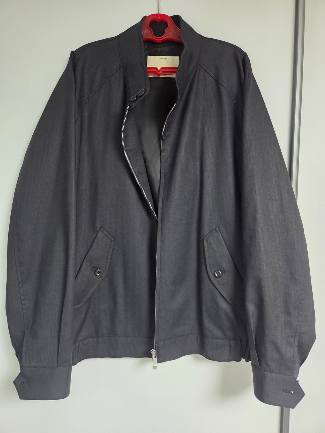 [1] 포터리 Loosed Harrington Jacket Black 상품이미지1