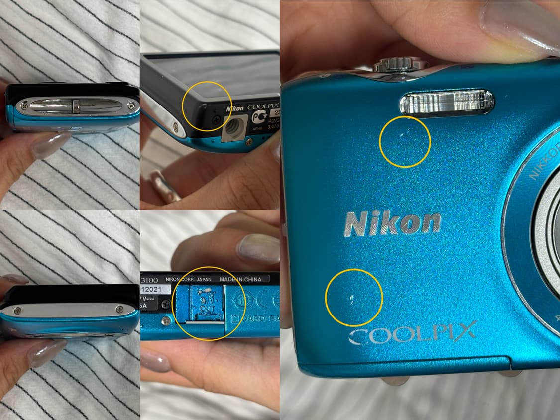 작례, 강추!) 니콘 쿨픽스 S3100 빈티지 디지털 카메라 상품이미지5
