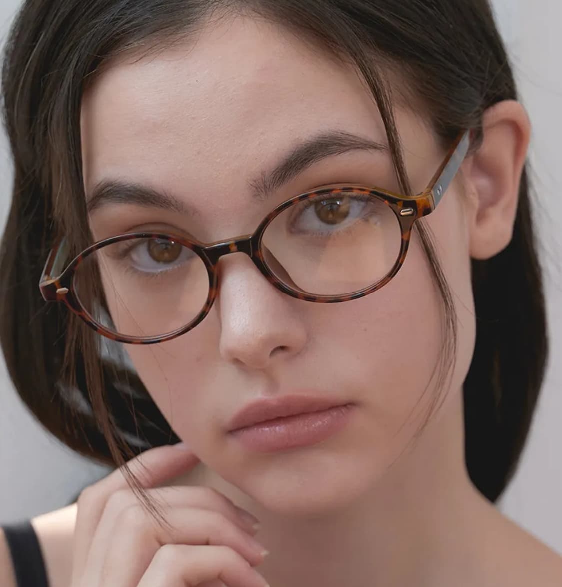 원브릴리언트 카리나 레오파드 안경 상품이미지2