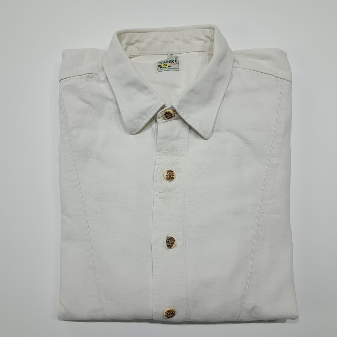 CL984 XL 디스틀러 90s 독일 트라흐텐 바바리안 코튼린넨 알펜  상품이미지8