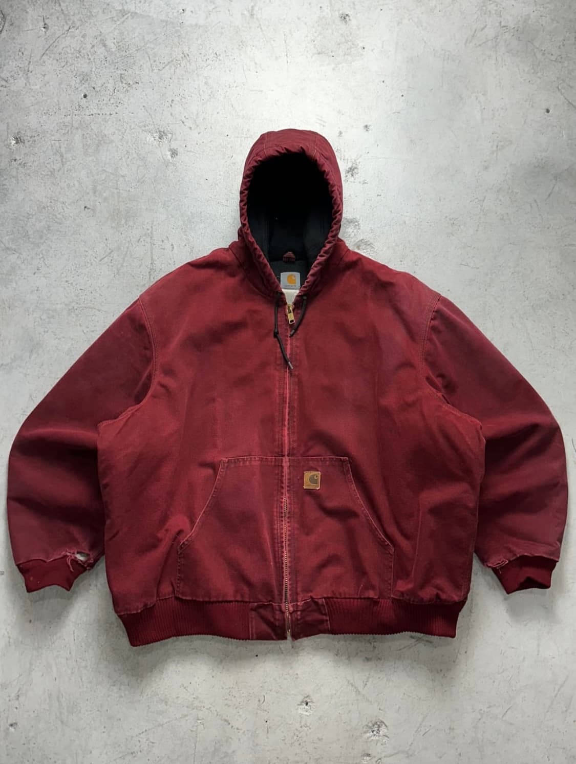 [3XL] 칼하트 00‘s J130 CRI 크림슨 레드 액티브 자켓 상품이미지1