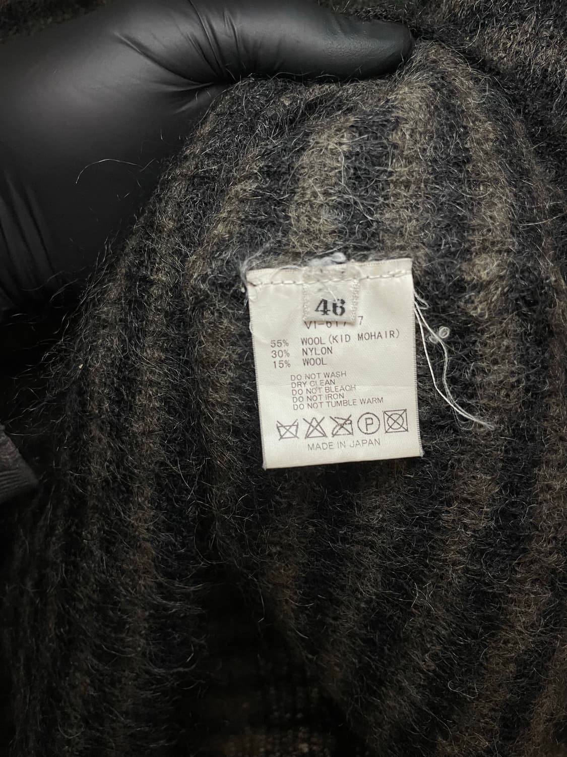 스트라이프 모헤어 니트 상품이미지4