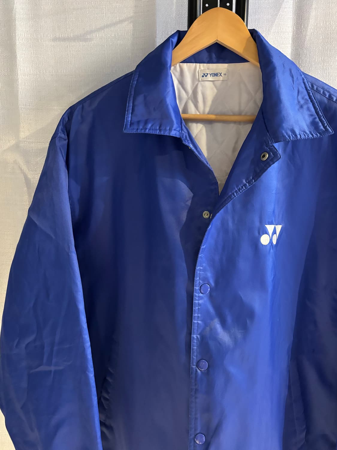 요넥스 블루 바람막이 코치자켓 상품이미지2