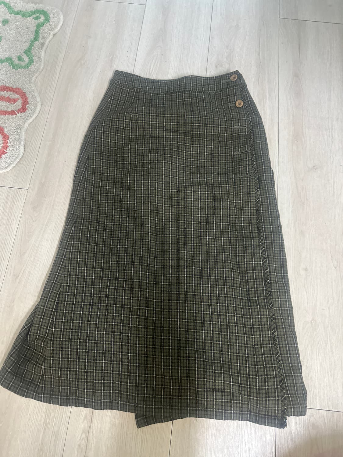 일본 빈티지 모리걸 스커트 치마 빈티지 미디 스커트 롱 스커트 상품이미지3