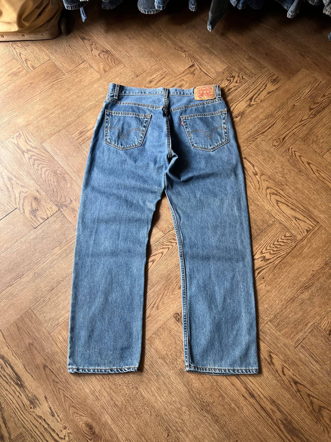 [36]00's 리바이스 505 Made in USA 데님 팬츠 상품이미지7