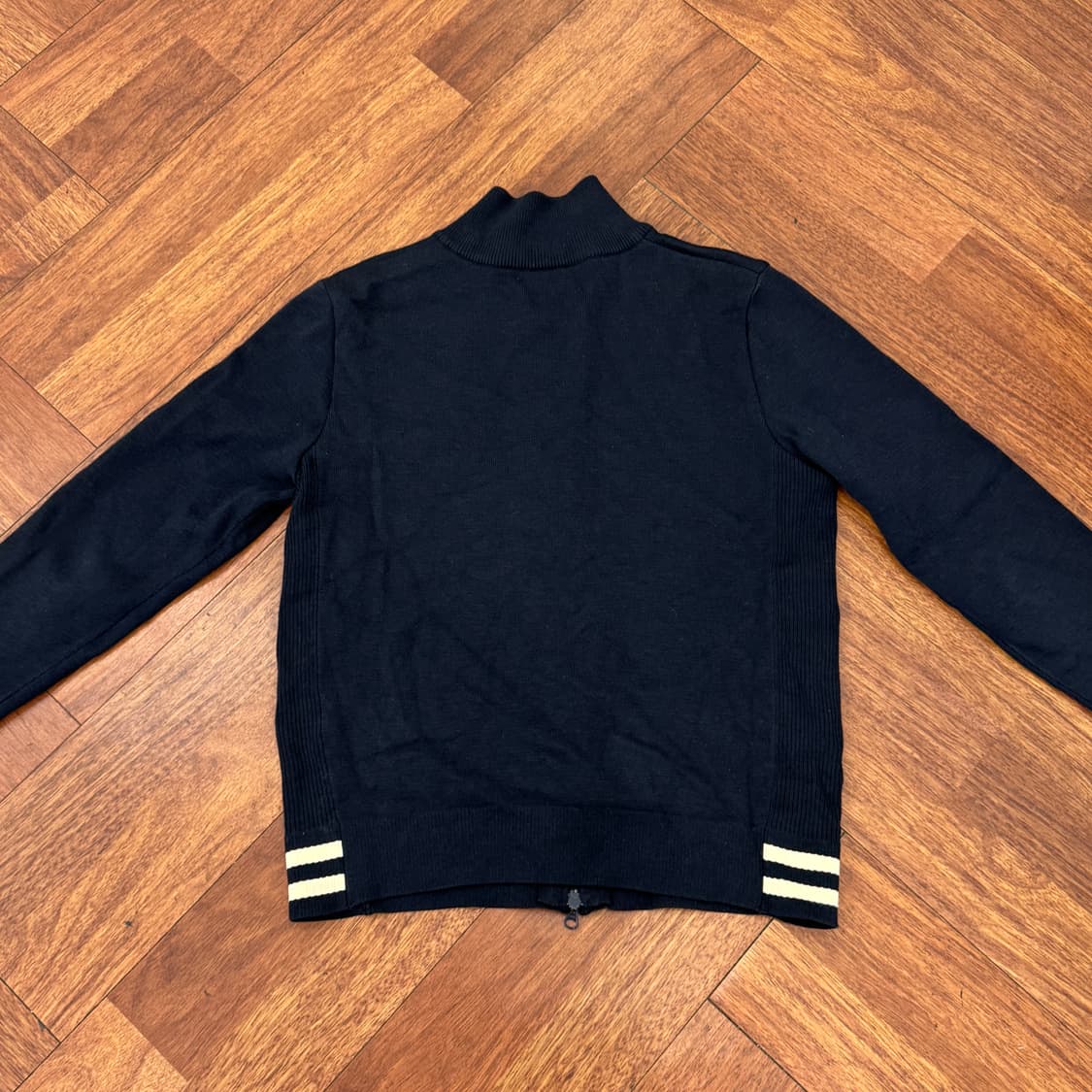 95 라코스테 진네이비 투웨이 니트 집업  상품이미지2