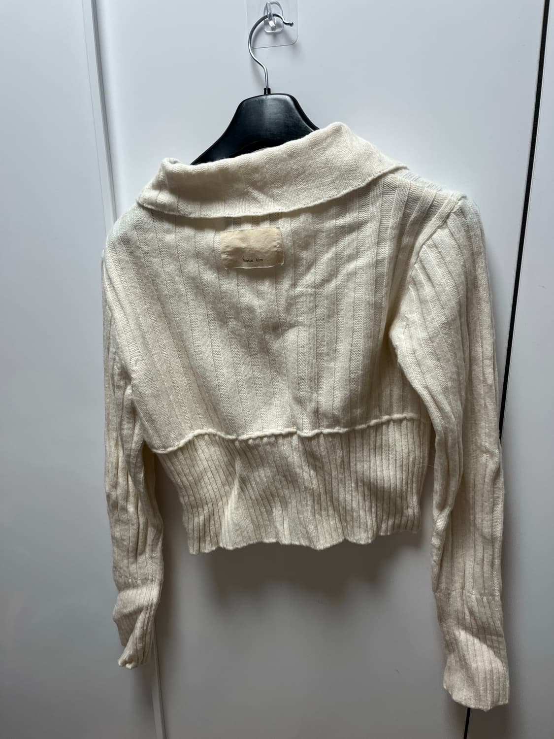 카라 단추 가디건 상품이미지3