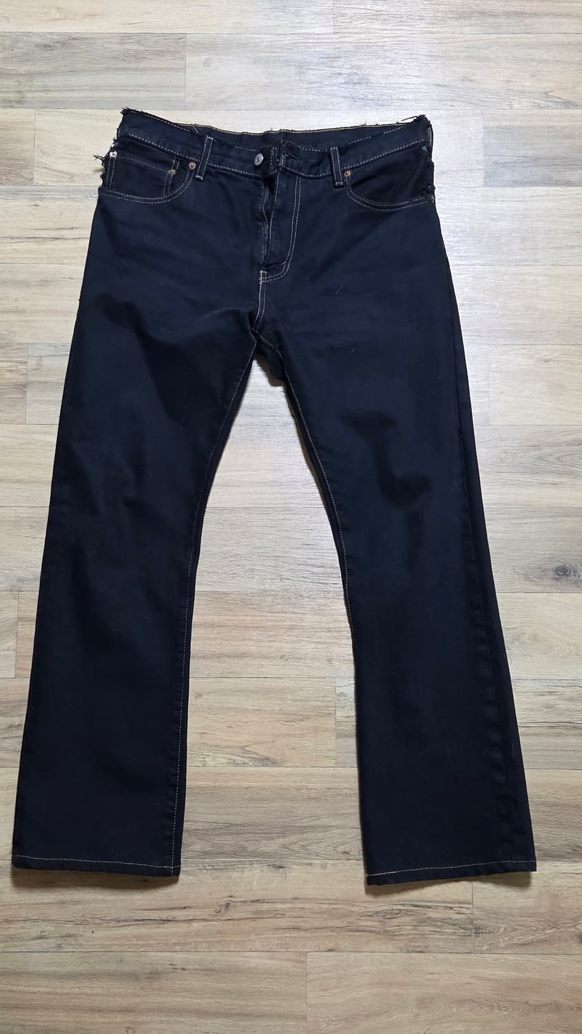 Vintage 빈티지 LEVIS 리바이스 517 블랙 부츠컷 33 상품이미지1