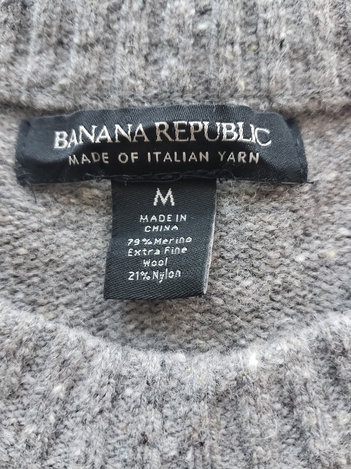 BANANA REPUBLIC 바나나리퍼블릭 남성용 니트 스웨터 M사이즈 상품이미지5