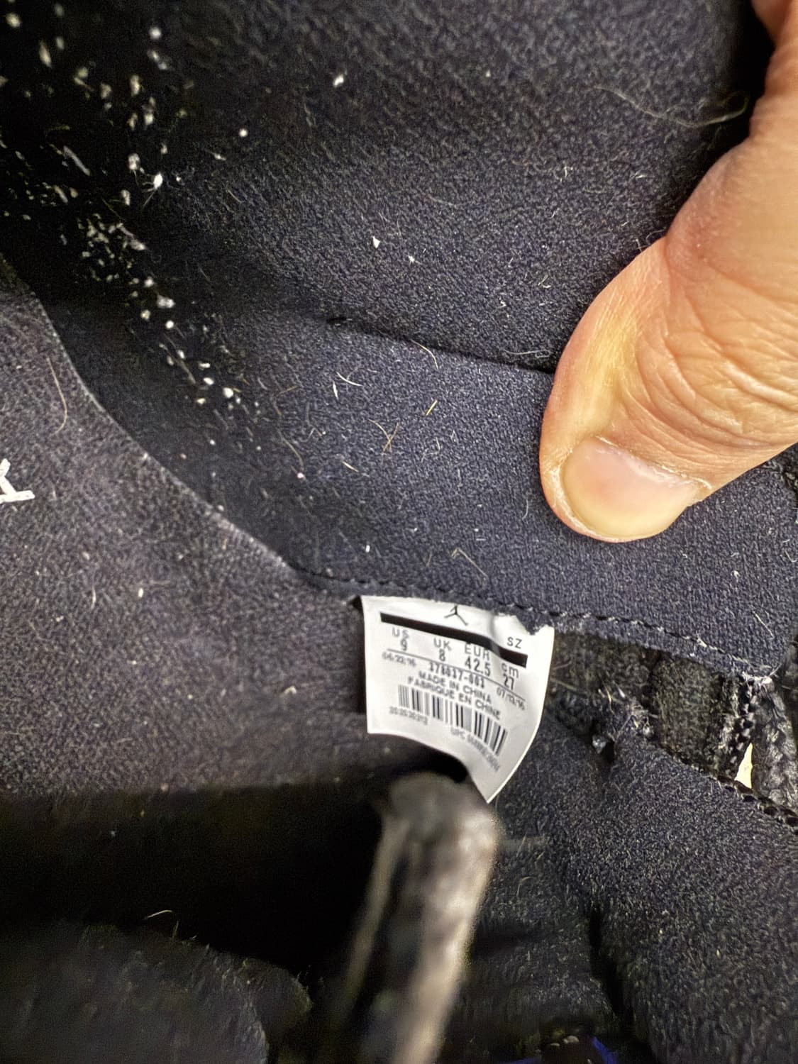 조던 11 스페이스잼 265mm 상품이미지5