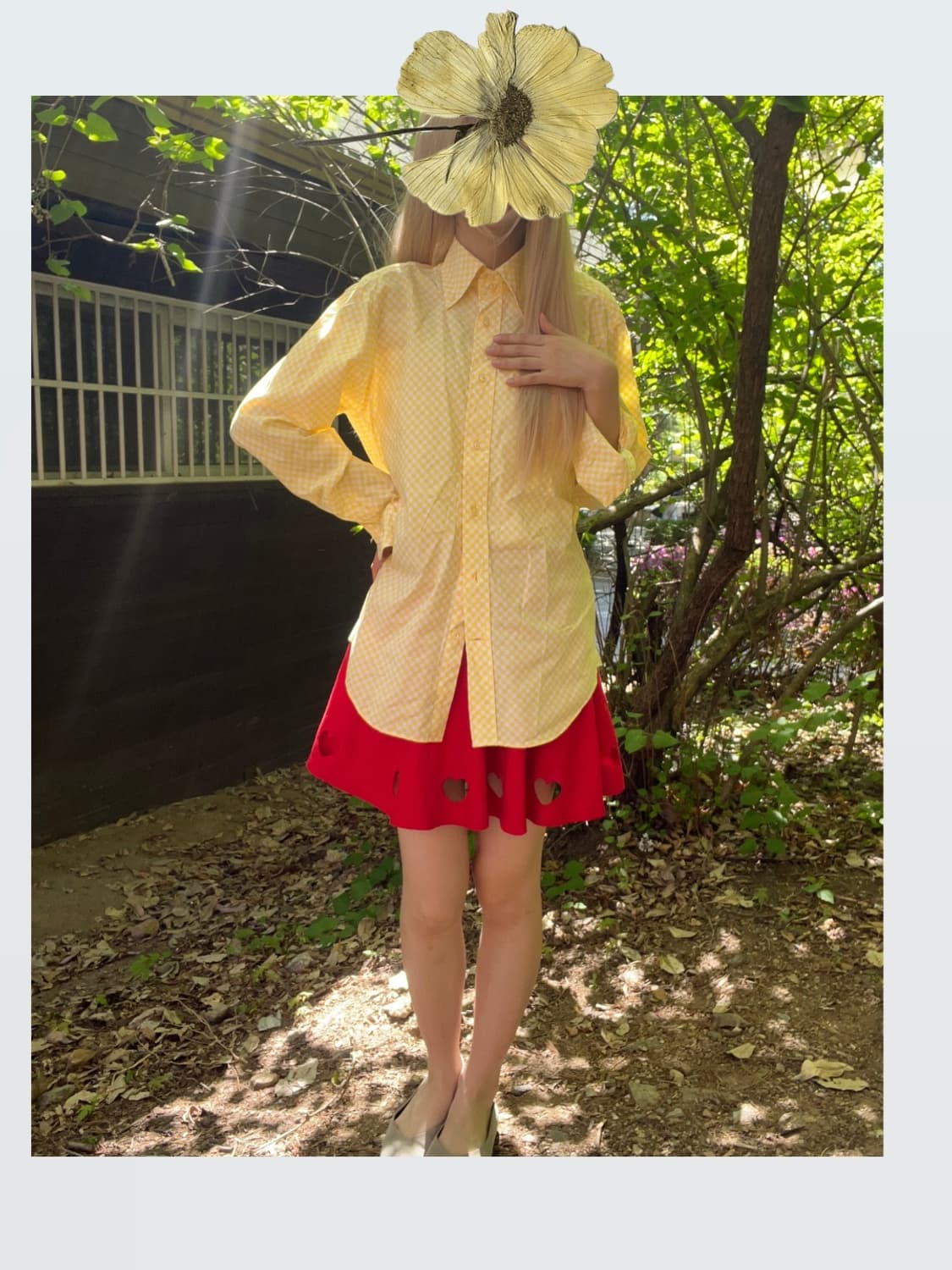 Yellow Button Shirt 옐로우 버튼 셔츠 상품이미지3