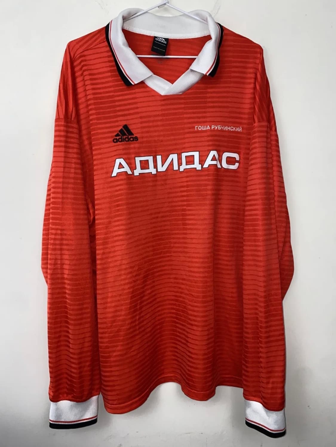 아디다스 고샤 콜라보 블록코어 풋볼져지 라지 상품이미지1