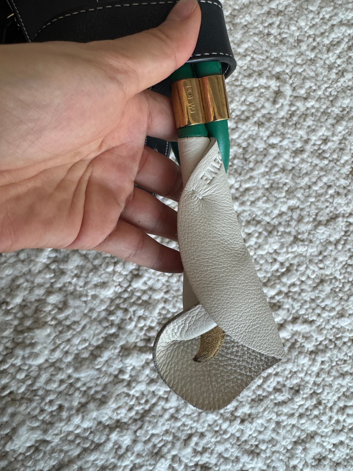 로에베 폰드 쇼퍼백 블랙 상품이미지6