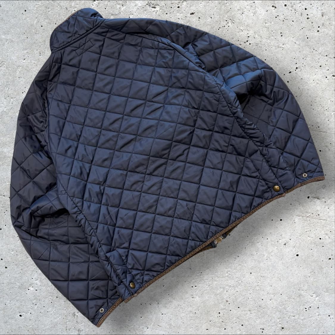 [XL] 폴로 랄프로렌 네이비 퀼팅 집업 자켓 D499 상품이미지2