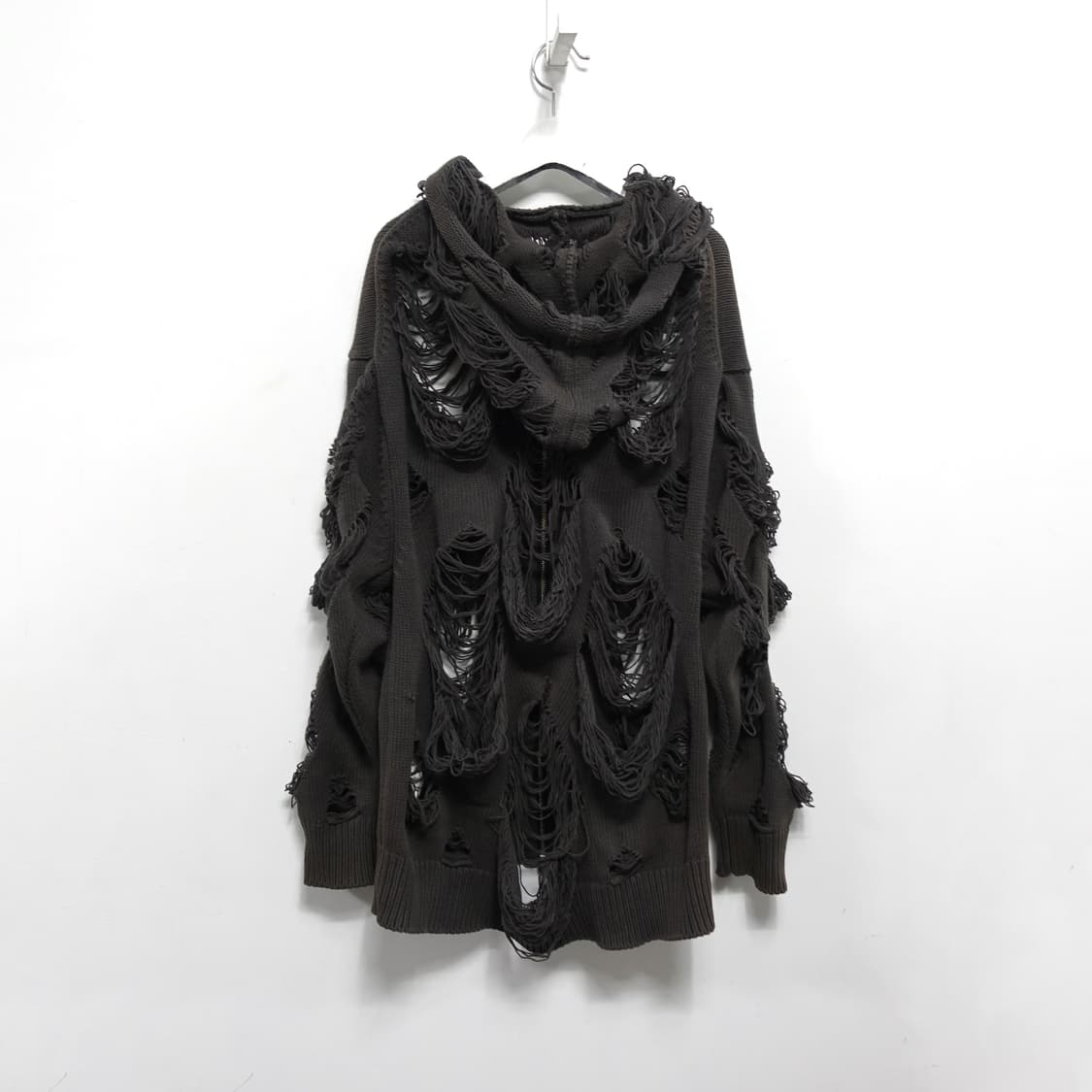 칠드런오브더디스코댄스 디스트레스드 후디 파카 집업 상품이미지6