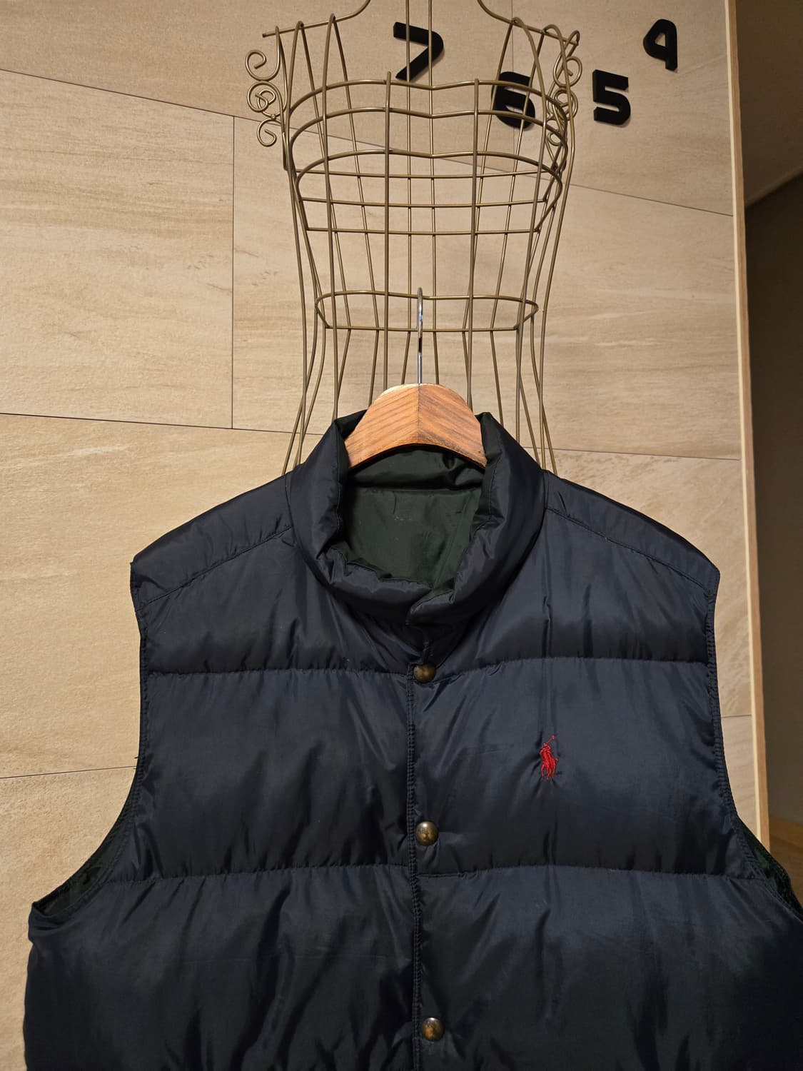 [XL] 폴로랄프로렌 남성 양면 덕다운 패딩 상품이미지3