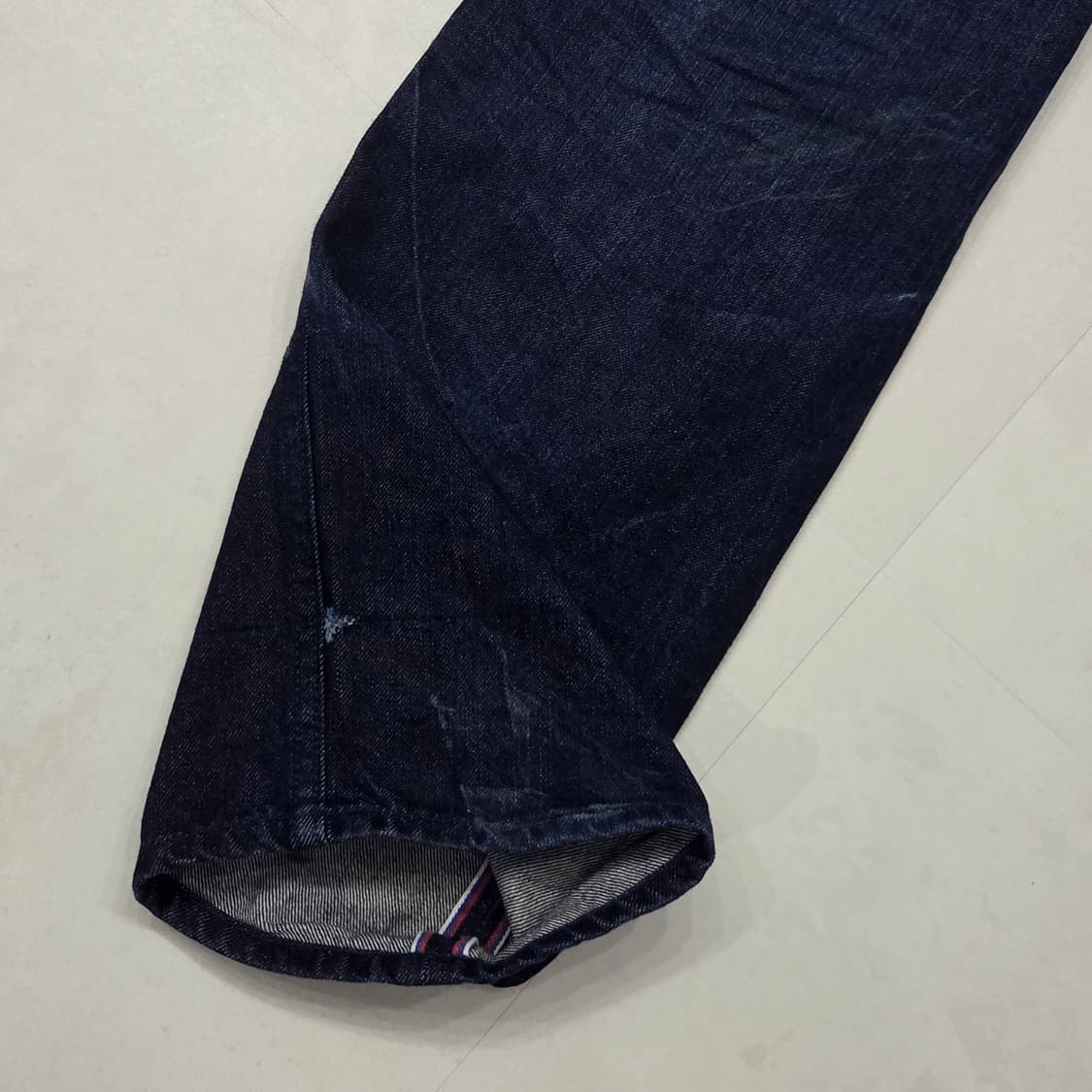 [34size] Xlarge 데님 프린팅 바지 상품이미지6