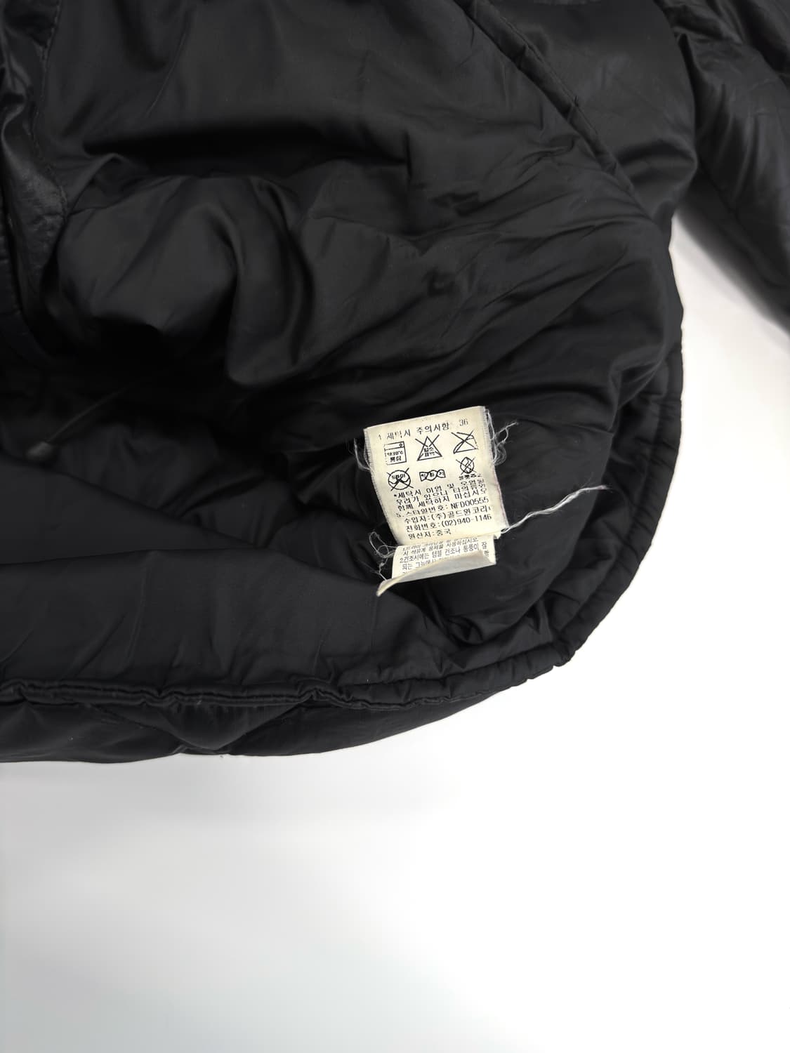 노스페이스 600 필파워 경량패딩 상품이미지5