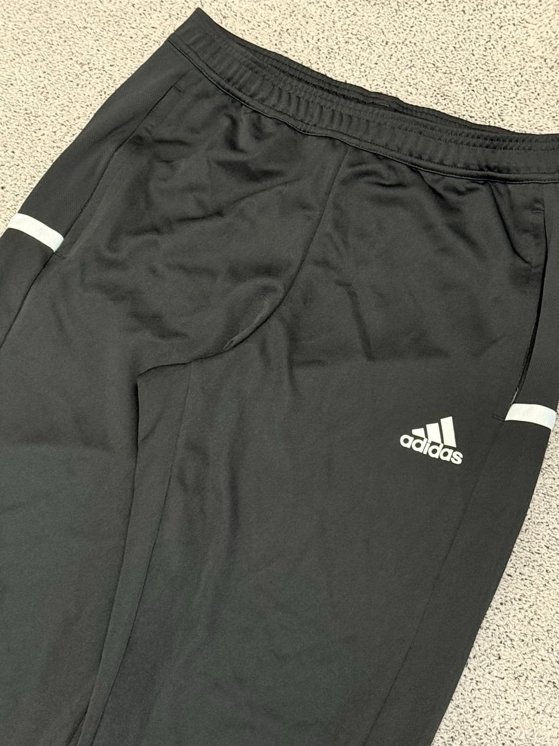 (L) 아디다스 T19 트레이닝 팬츠 블랙 상품이미지2