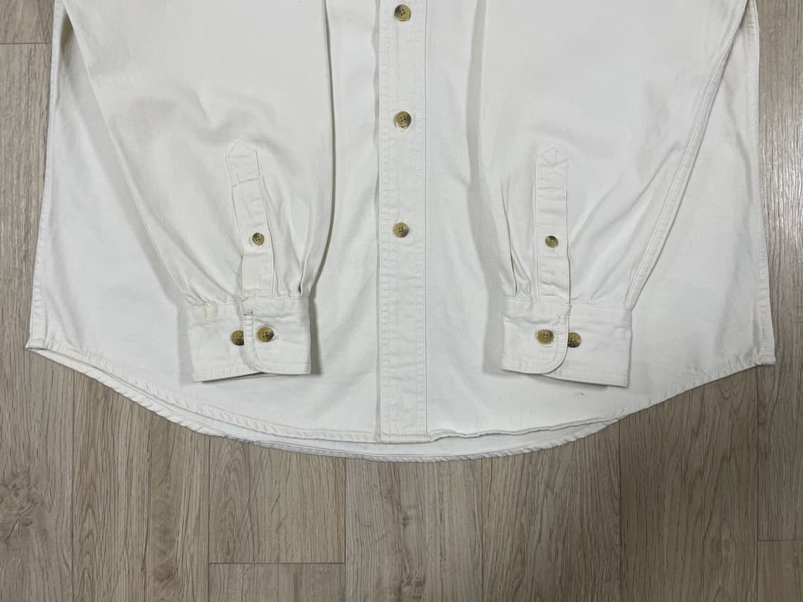 100~105) 90's Lee 크림데님 리얼 워크셔츠 상품이미지7