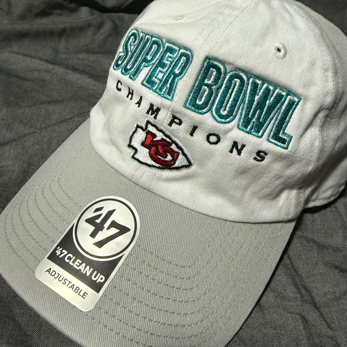 KC Cheifs Super Bowl LIV Champions Hat 상품이미지8