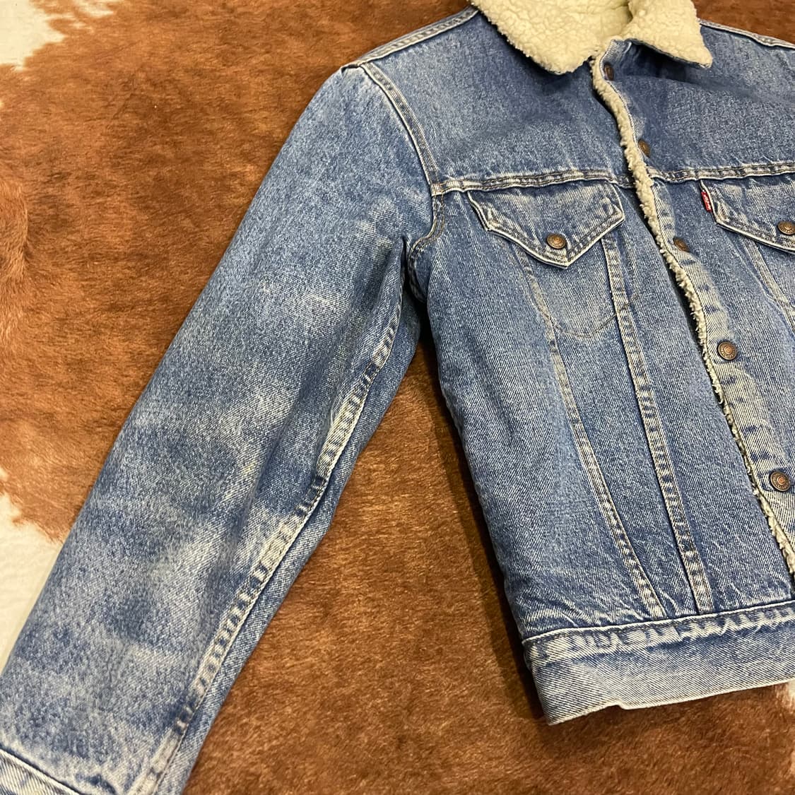 80~90s LEVI'S 쉐르파 트러커 자켓 상품이미지4