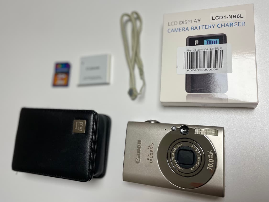 Canon IXUS 85 IS 캐논 익서스 실버 빈티지 디카 상품이미지9