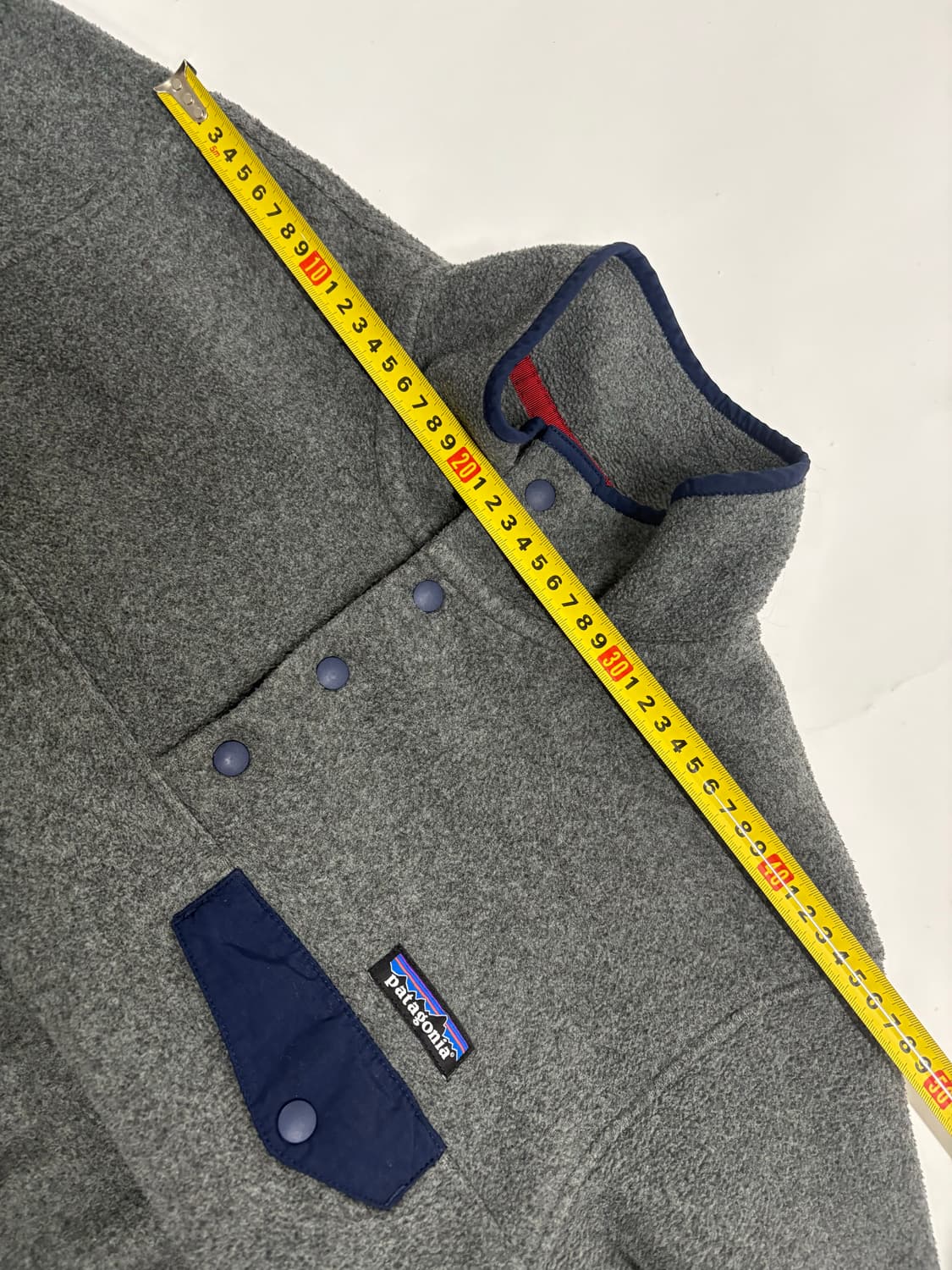 빈티지 파타고니아 신칠라 스냅티 우먼즈M 그레이 상품이미지9