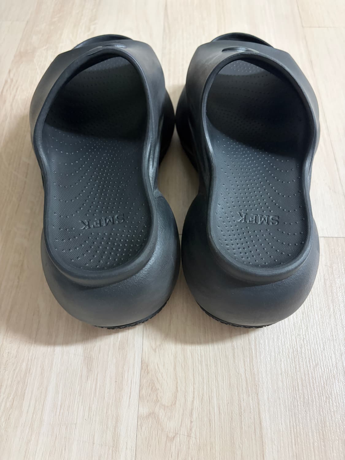 smfk Compass Wave 플랫폼 범퍼 샌들 블랙 컬러 38 상품이미지3