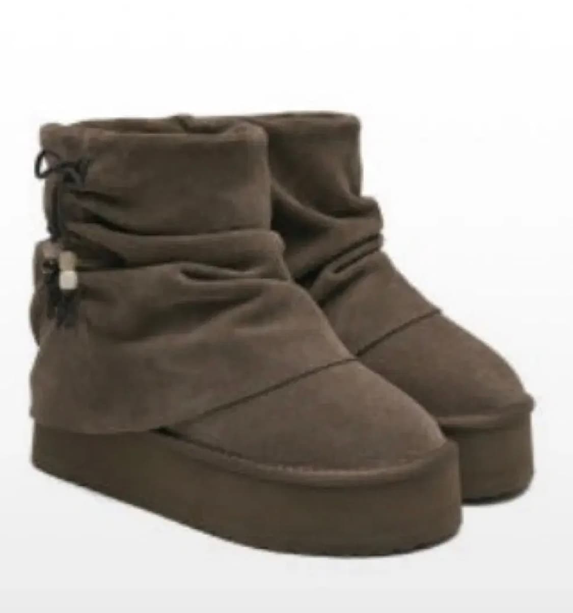 [240]락피쉬웨더웨어 GATHERED MAXI FOLDED BOOTS 상품이미지1