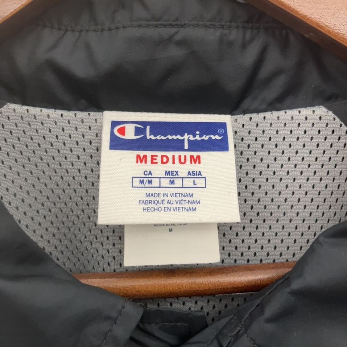 챔피언 올드스쿨 빅로고 바람막이 코치자켓 M C06760 상품이미지5