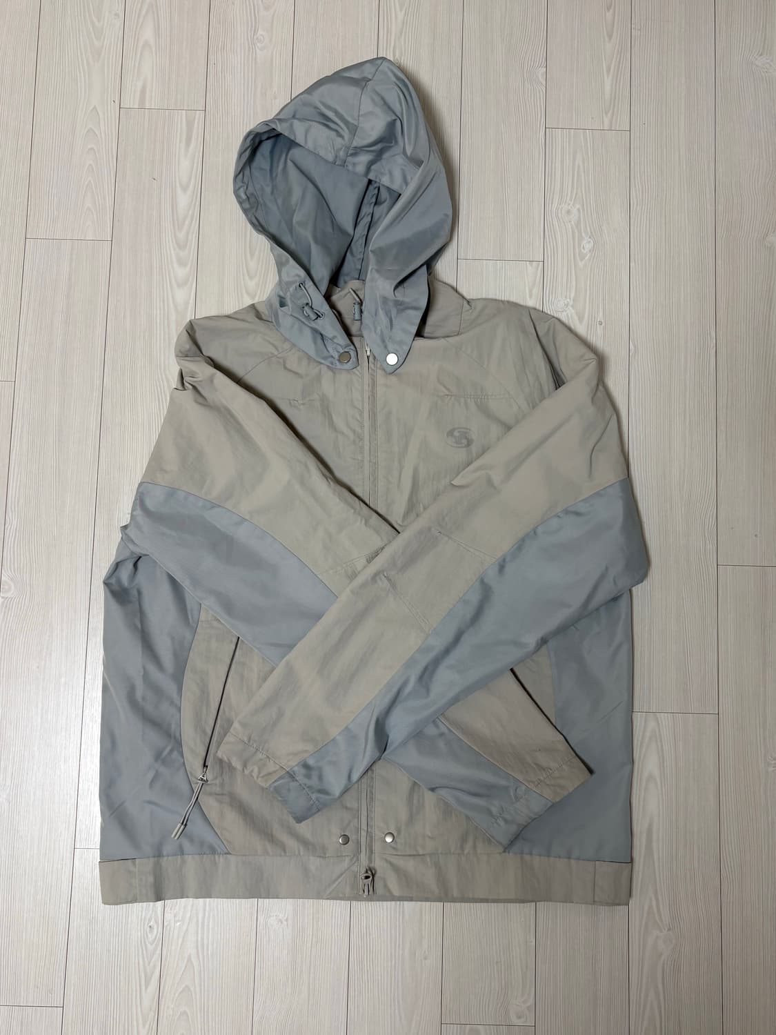 산산기어 contrast 자켓 라이트 그레이 상품이미지2