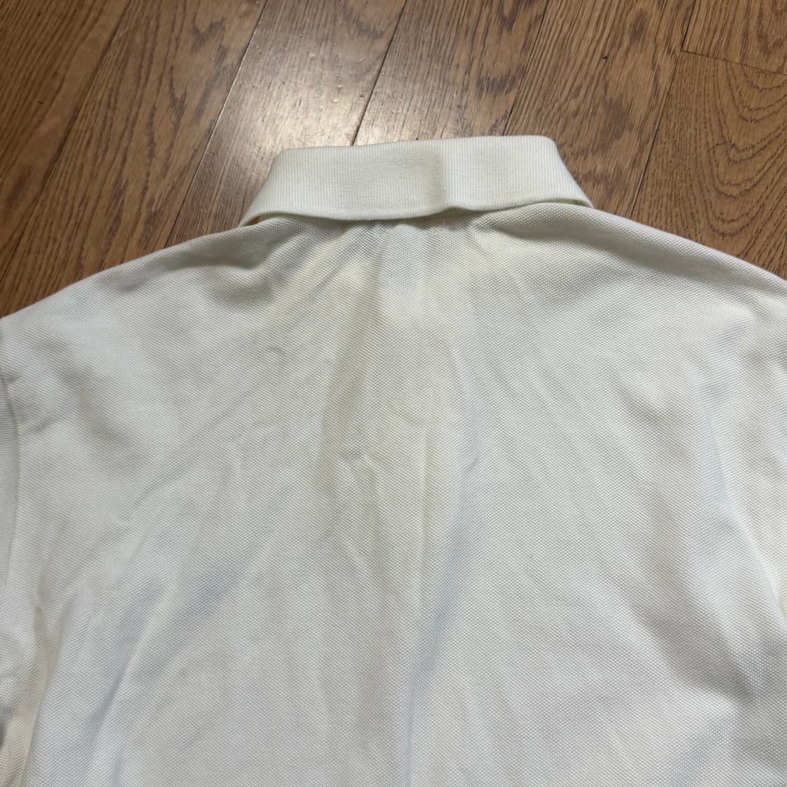 폴로 랄프로렌 화이트 롱 슬리브 카라 티셔츠 상품이미지5